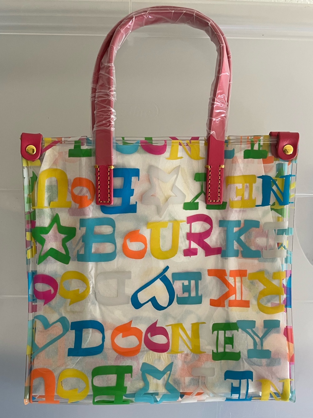 Dooney & Bourke Clear Tote Bag - Picture 2 of 2